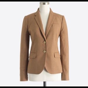 J.Crew Factory Schoolboy Blazer Size 10 Beige